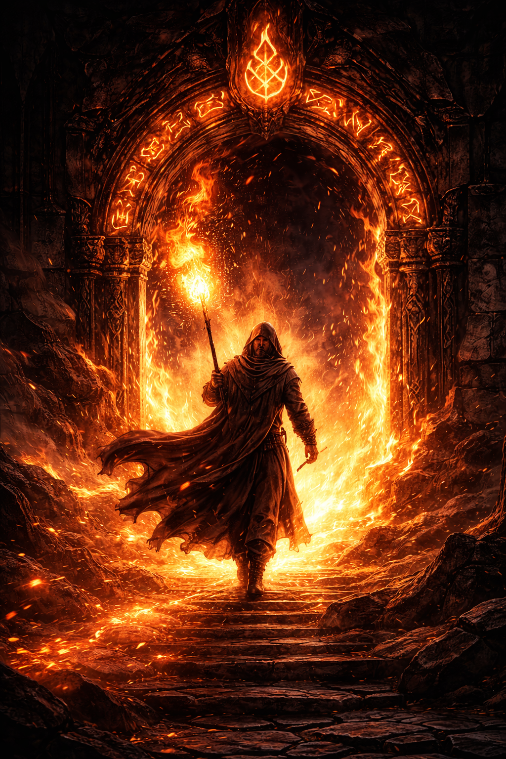 A Pyromancer at the threshold